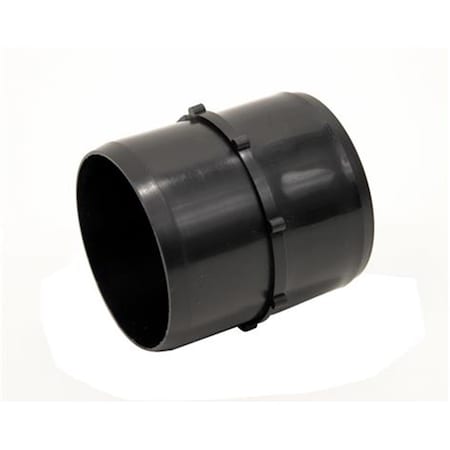 Time Out F022025BK 3 In. Sewer Hose Connector; Black TI347740